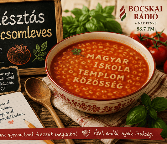 Betűtésztás paradicsomleves