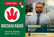 A Baptista Gyülekezet 2026. július 19-i adása