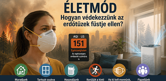 Hogyan védekezzünk az erdőtüzek füstje ellen?