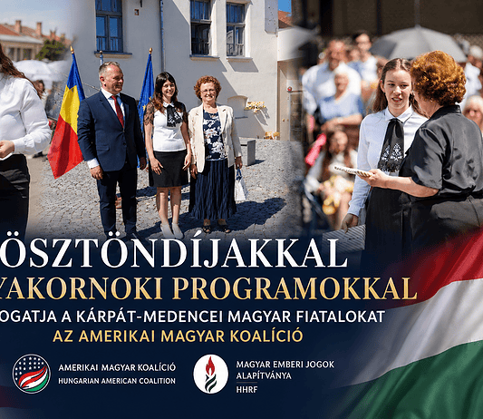 Ösztöndíjakkal és gyakornoki programokkal támogatja a Kárpát-medencei magyar fiatalokat az Amerikai Magyar Koalíció