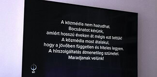 Leállt a közmédia hírszolgáltatása