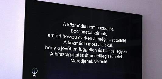 Leállt a közmédia hírszolgáltatása