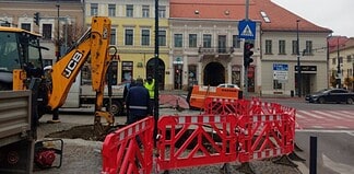 Metróépítés miatt ássák fel Kolozsvár belvárosát