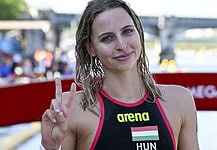Fábián Bettina ezüstérmet nyert a párizsi vizes Eb-n