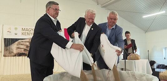 Búzaösszeöntés Ünnepe Helvécián