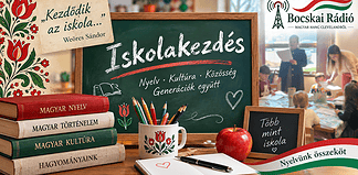 Több mint iskola – iskolakezdés a Bocskai Rádióban