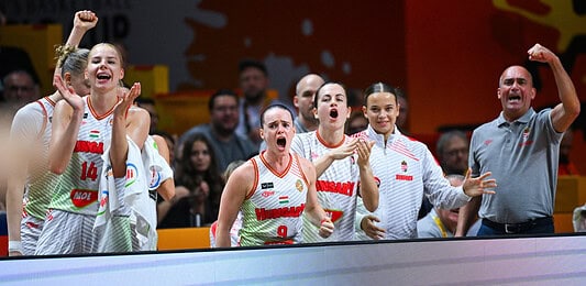 40 év után vb negyeddöntős a női kosárlabda-válogatott!